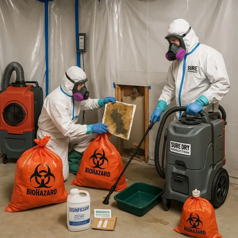 Contaminated Water Handling Protocols process in Gretna, NE