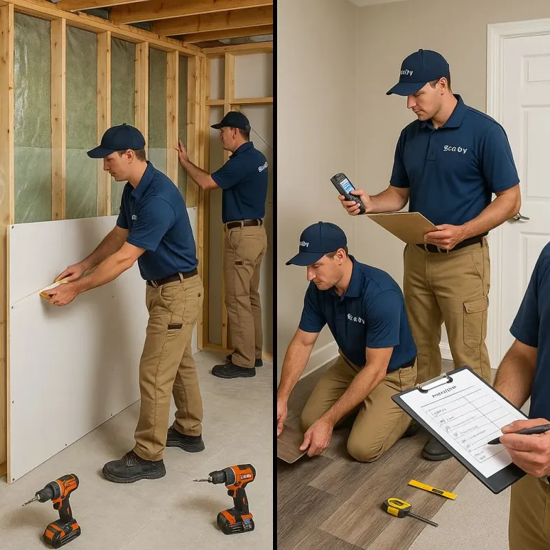 Repairs and Reconstruction process in Gretna, NE